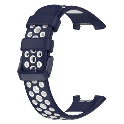 For Xiaomi Mi Band 7 Pro Two-Color Breathable Silicone Watch Band