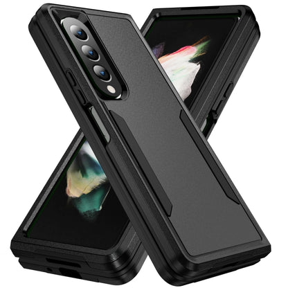 PC + TPU Shockproof All Inclusive Phone Case with Holder, For Samsung Galaxy Z Fold4