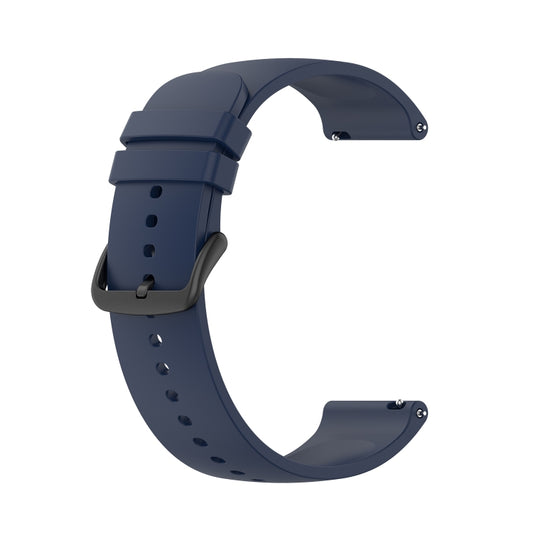 20mm Round Tail Silicone Watch Band, For Samsung Galaxy Watch 5 40mm, For Samsung Galaxy Watch 5 44mm, For Samsung Galaxy Watch 5 Pro 45mm
