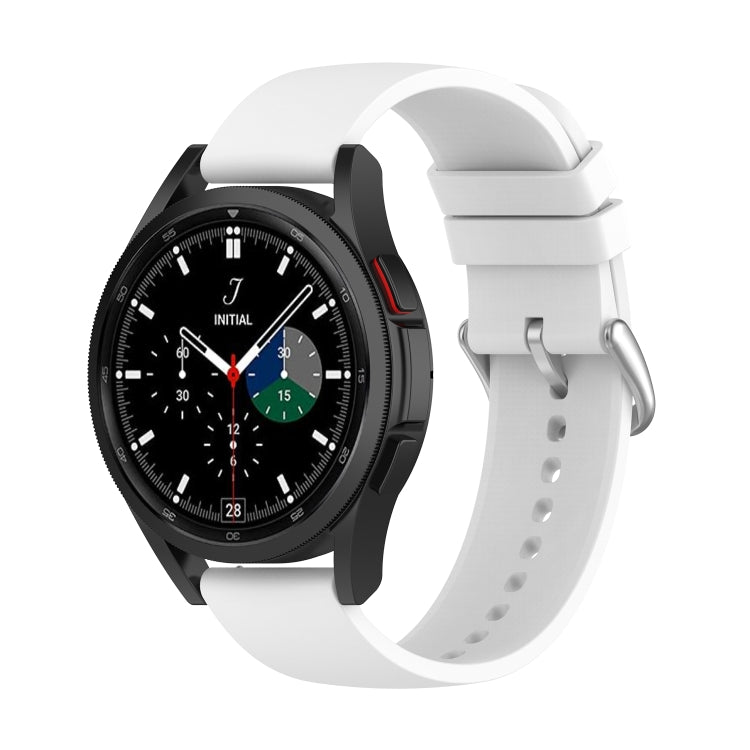 20mm Round Tail Silicone Watch Band, For Samsung Galaxy Watch 5 40mm, For Samsung Galaxy Watch 5 44mm, For Samsung Galaxy Watch 5 Pro 45mm