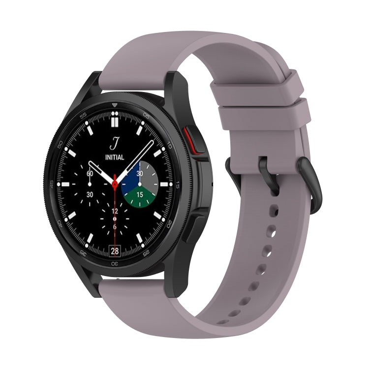 20mm Round Tail Silicone Watch Band, For Samsung Galaxy Watch 5 40mm, For Samsung Galaxy Watch 5 44mm, For Samsung Galaxy Watch 5 Pro 45mm