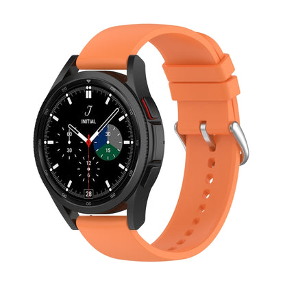 20mm Round Tail Silicone Watch Band, For Samsung Galaxy Watch 5 40mm, For Samsung Galaxy Watch 5 44mm, For Samsung Galaxy Watch 5 Pro 45mm