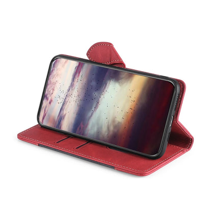 Skin Feel Magnetic Buckle Leather Phone Case, For iPhone 14, For iPhone 14 Plus, For iPhone 14 Pro, For iPhone 14 Pro Max