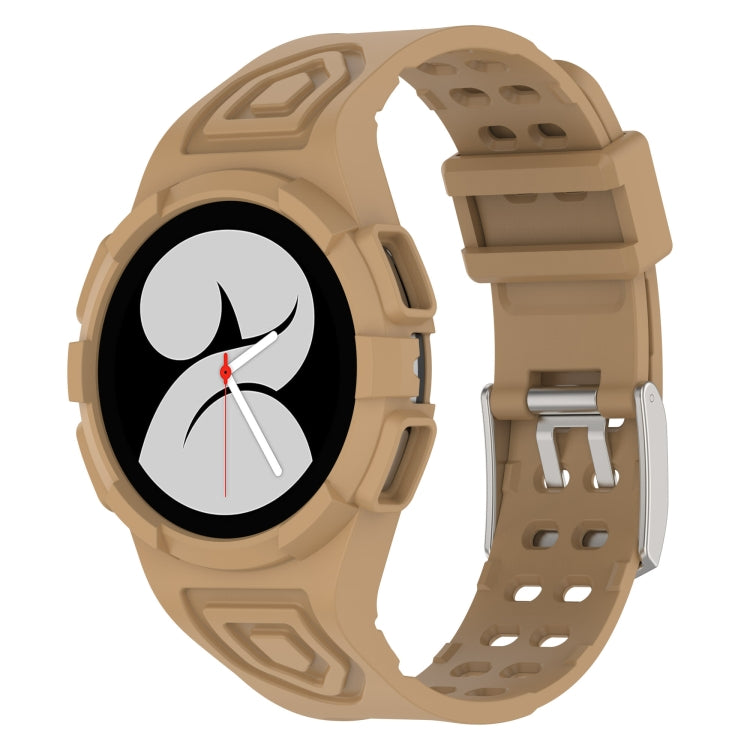 Silicone Integrated Watch Band, For Samsung Galaxy Watch5 40mm, For Samsung Galaxy Watch5 44mm, For Samsung Galaxy Watch5 Pro 45mm