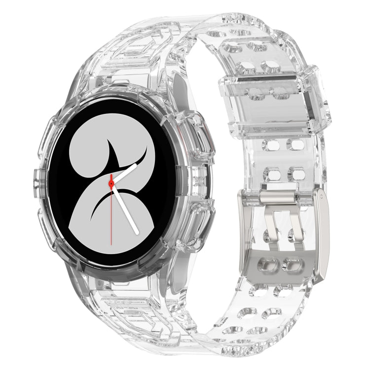 Silicone Integrated Watch Band, For Samsung Galaxy Watch5 40mm, For Samsung Galaxy Watch5 44mm, For Samsung Galaxy Watch5 Pro 45mm