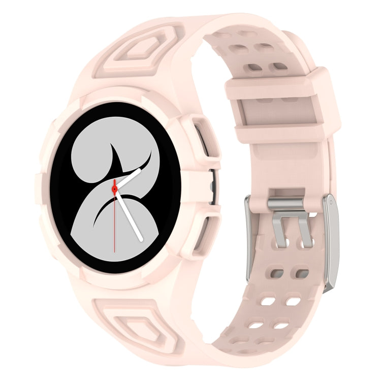 Silicone Integrated Watch Band, For Samsung Galaxy Watch5 40mm, For Samsung Galaxy Watch5 44mm, For Samsung Galaxy Watch5 Pro 45mm