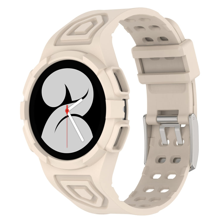 Silicone Integrated Watch Band, For Samsung Galaxy Watch5 40mm, For Samsung Galaxy Watch5 44mm, For Samsung Galaxy Watch5 Pro 45mm