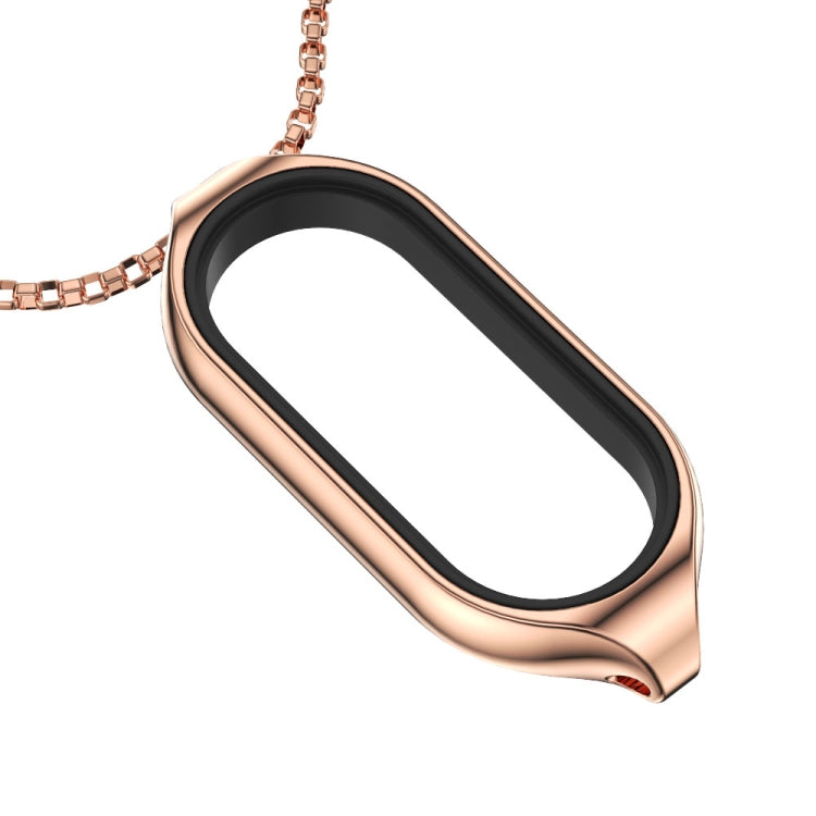 For Xiaomi Mi Band 7 / 7 NFC MIJOBS Metal Pendant Stainless Steel Watch Necklace, For Xiaomi Mi Band 7 / 7 NFC