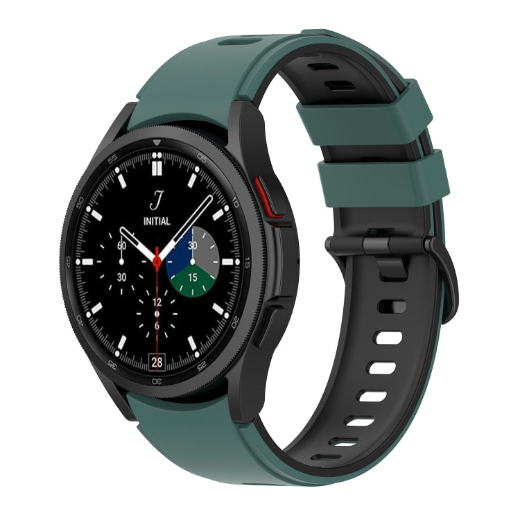 Two-color Silicone Strap Watch Band, For Samsung Galaxy Watch5 Pro 45mm/5 44mm/5 40mm