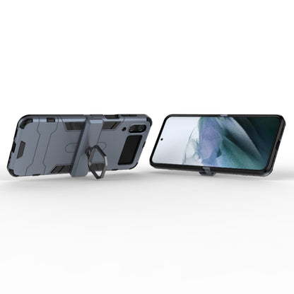 PC + TPU Shockproof Protective Phone Case with Magnetic Ring Holder, For Samsung Galaxy Z Flip4