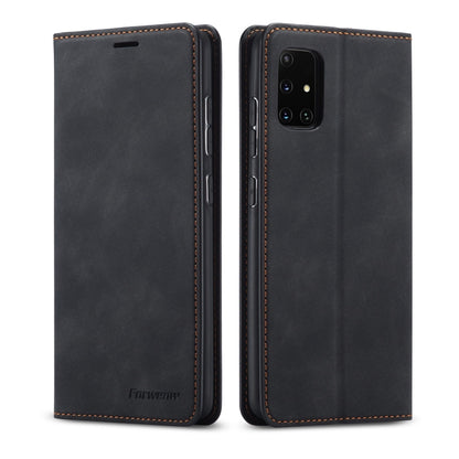 Forwenw Dream Series Oil Edge Strong Magnetism Horizontal Flip Leather Case with Holder & Card Slots & Wallet & Photo Frame, For Galaxy A51, For Galaxy A71, For Xiaomi Redmi Note 8 Pro, For Xiaomi Redmi Note 8, For Galaxy S20, For Galaxy S20 Plus      ...
