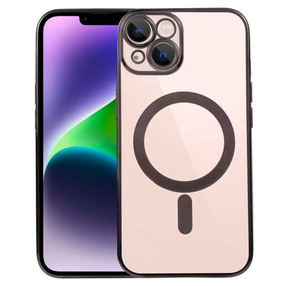 MagSafe Electroplating Straight TPU Phone Case, For iPhone 14, For iPhone 14 Plus, For iPhone 14 Pro, For iPhone 14 Pro Max, For iPhone 13