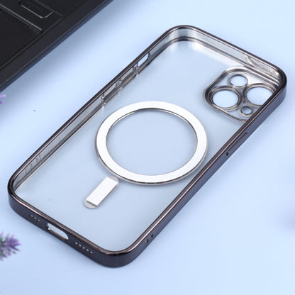 MagSafe Electroplating Straight TPU Phone Case, For iPhone 14, For iPhone 14 Plus, For iPhone 14 Pro, For iPhone 14 Pro Max, For iPhone 13