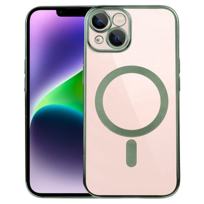 MagSafe Electroplating Straight TPU Phone Case, For iPhone 14, For iPhone 14 Plus, For iPhone 14 Pro, For iPhone 14 Pro Max, For iPhone 13