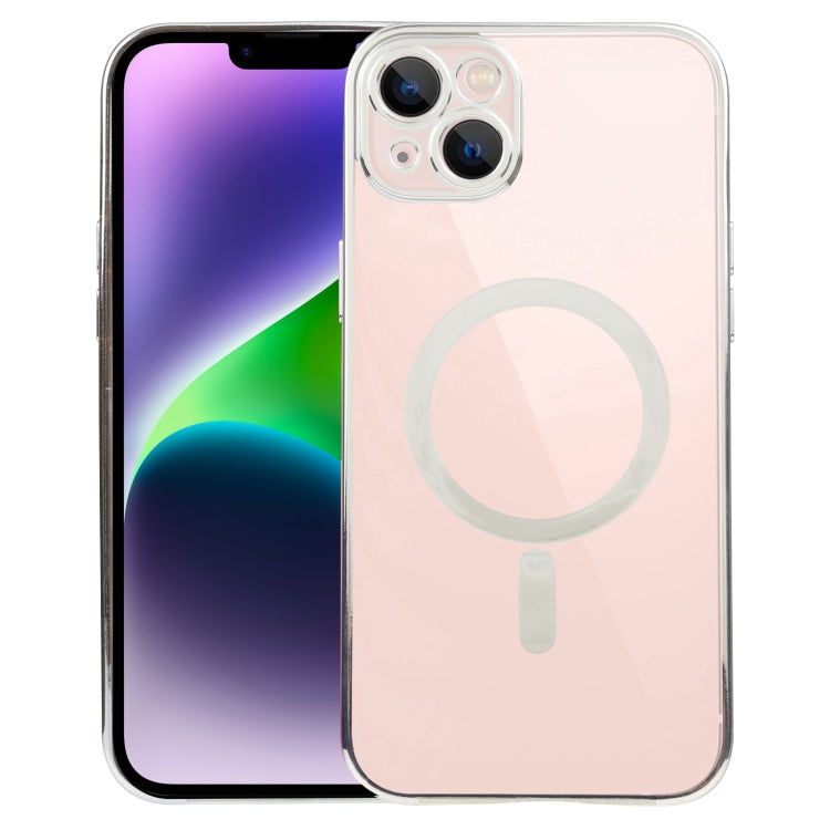 MagSafe Electroplating Straight TPU Phone Case, For iPhone 14, For iPhone 14 Plus, For iPhone 14 Pro, For iPhone 14 Pro Max, For iPhone 13