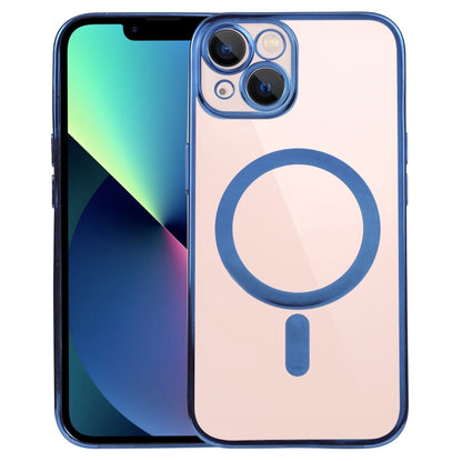 MagSafe Electroplating Straight TPU Phone Case, For iPhone 14, For iPhone 14 Plus, For iPhone 14 Pro, For iPhone 14 Pro Max, For iPhone 13