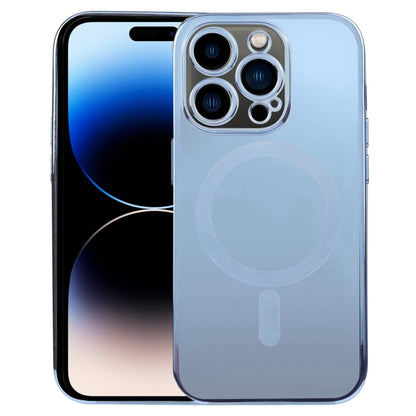 MagSafe Electroplating Straight TPU Phone Case, For iPhone 14, For iPhone 14 Plus, For iPhone 14 Pro, For iPhone 14 Pro Max, For iPhone 13