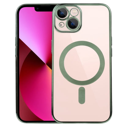 MagSafe Electroplating Straight TPU Phone Case, For iPhone 14, For iPhone 14 Plus, For iPhone 14 Pro, For iPhone 14 Pro Max, For iPhone 13