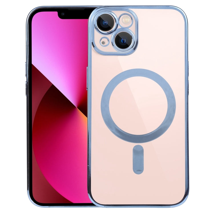 MagSafe Electroplating Straight TPU Phone Case, For iPhone 14, For iPhone 14 Plus, For iPhone 14 Pro, For iPhone 14 Pro Max, For iPhone 13