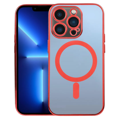 MagSafe Electroplating Straight TPU Phone Case, For iPhone 13 Pro, For iPhone 13 Pro Max, For iPhone 12, For iPhone 12 Pro, For iPhone 12 Pro Max