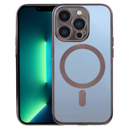 MagSafe Electroplating Straight TPU Phone Case, For iPhone 13 Pro, For iPhone 13 Pro Max, For iPhone 12, For iPhone 12 Pro, For iPhone 12 Pro Max