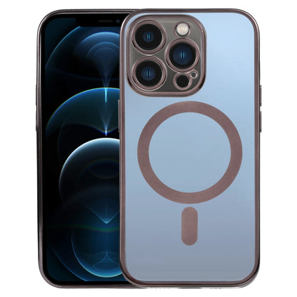 MagSafe Electroplating Straight TPU Phone Case, For iPhone 13 Pro, For iPhone 13 Pro Max, For iPhone 12, For iPhone 12 Pro, For iPhone 12 Pro Max