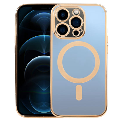 MagSafe Electroplating Straight TPU Phone Case, For iPhone 13 Pro, For iPhone 13 Pro Max, For iPhone 12, For iPhone 12 Pro, For iPhone 12 Pro Max