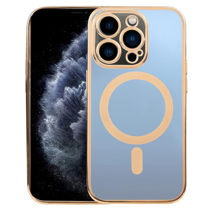 MagSafe Electroplating Straight TPU Phone Case, For iPhone 11, For iPhone 11 Pro, For iPhone 11 Pro Max