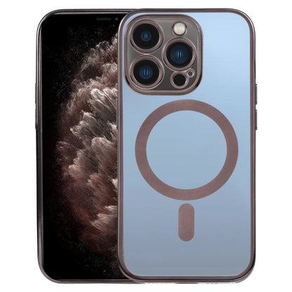 MagSafe Electroplating Straight TPU Phone Case, For iPhone 11, For iPhone 11 Pro, For iPhone 11 Pro Max