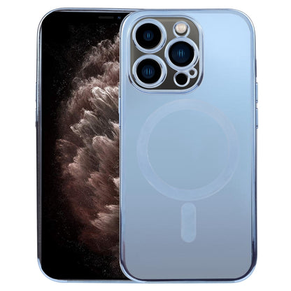 MagSafe Electroplating Straight TPU Phone Case, For iPhone 11, For iPhone 11 Pro, For iPhone 11 Pro Max