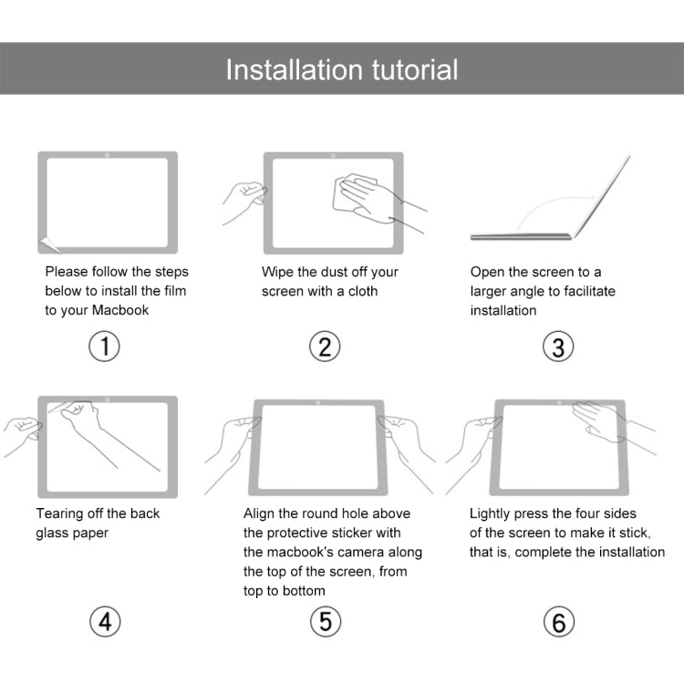 9H Explosion-proof Tempered Glass Film For MacBook Air 13.6 inch A2681 / A3449, 1 PC, 2 PCS, 25 PCS