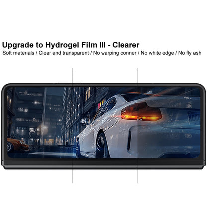 1 Sets IMAK Curved Full Screen Hydrogel Film (Outer Screen + Back + Inner Screen), For Samsung Galaxy Z Fold4 5G