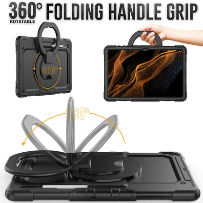 Bracelet Holder Silicone + PC Tablet Case, For Samsung Galaxy Tab S8 Ultra, For Samsung Galaxy Tab S8 / S7, For Samsung Galaxy Tab S8+ / S7+