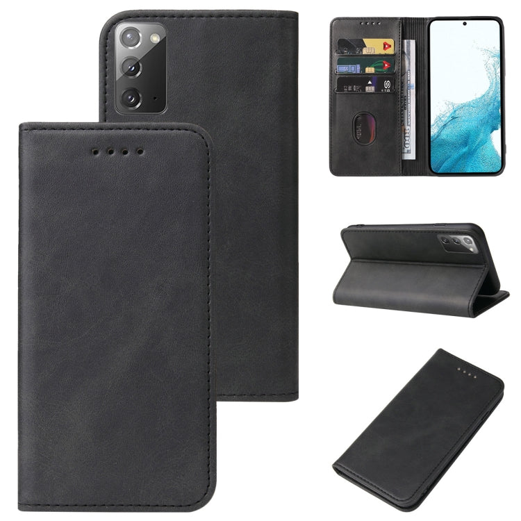 Calf Texture Magnetic Flip Leather Phone Case, For Samsung Galaxy A03s, For Samsung Galaxy A13 5G, For Samsung Galaxy A22 5G, For Samsung Galaxy A33 5G, For Samsung Galaxy A82 5G, For Samsung Galaxy S22 5G, For Samsung Galaxy S22+ 5G                   ...