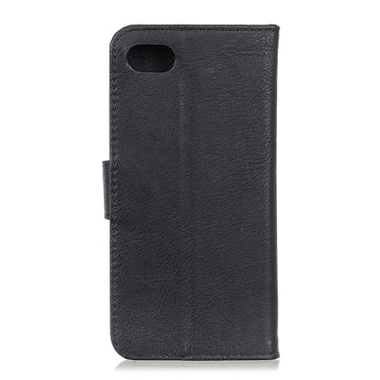 KHAZNEH Cowhide Texture PU + TPU Left and Right Open Leather Case with Bracket & Line Card and Wallet, For iPhone SE 2022 / SE 2020
