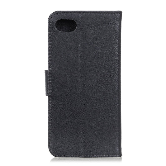 KHAZNEH Cowhide Texture PU + TPU Left and Right Open Leather Case with Bracket & Line Card and Wallet, For iPhone SE 2022 / SE 2020