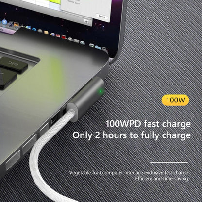 100W 5 Pin MagSafe 2 (T-shaped) to USB-C / Type-C PD Charging Cable, Cable Length: 1.8m, MagSafe 2 (T-shaped)