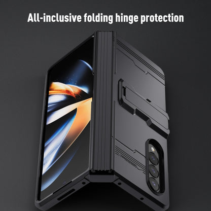 King Kong All-round Anti-fall Phone Case with Holder, For Samsung Galaxy Z Fold4