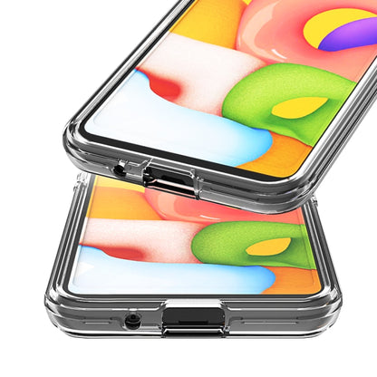 2 In 1 PC + TPU Card Pattern Transparent Protective Case, For Galaxy A01, For Galaxy A21, For Galaxy S20, For Galaxy S20+, For Galaxy S20 Ultra