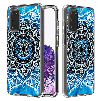 2 In 1 PC + TPU Card Pattern Transparent Protective Case, For Galaxy A01, For Galaxy A21, For Galaxy S20, For Galaxy S20+, For Galaxy S20 Ultra