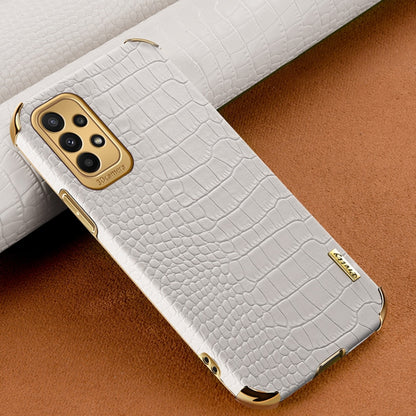 6D Electroplating Crocodile Texture Phone Case, For Samsung Galaxy A13 5G, For Samsung Galaxy A23 5G, For Samsung Galaxy A53, For Samsung Galaxy M52 5G, For Samsung Galaxy S22 Ultra 5G