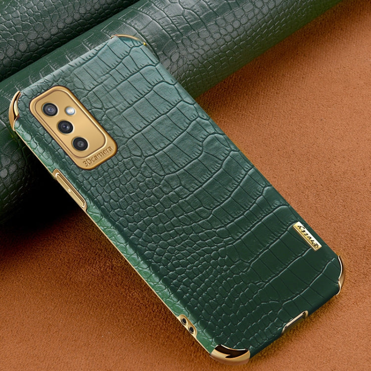6D Electroplating Crocodile Texture Phone Case, For Samsung Galaxy A13 5G, For Samsung Galaxy A23 5G, For Samsung Galaxy A53, For Samsung Galaxy M52 5G, For Samsung Galaxy S22 Ultra 5G