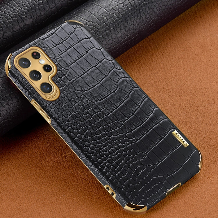 6D Electroplating Crocodile Texture Phone Case, For Samsung Galaxy A13 5G, For Samsung Galaxy A23 5G, For Samsung Galaxy A53, For Samsung Galaxy M52 5G, For Samsung Galaxy S22 Ultra 5G