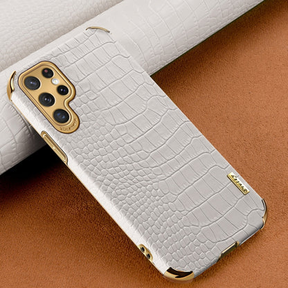 6D Electroplating Crocodile Texture Phone Case, For Samsung Galaxy A13 5G, For Samsung Galaxy A23 5G, For Samsung Galaxy A53, For Samsung Galaxy M52 5G, For Samsung Galaxy S22 Ultra 5G