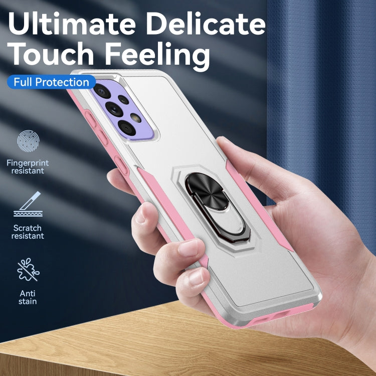 Pioneer Armor Heavy Duty PC + TPU Phone Case with Holder, For Samsung Galaxy A33 5G, For Samsung Galaxy A53 5G, For Samsung Galaxy A73