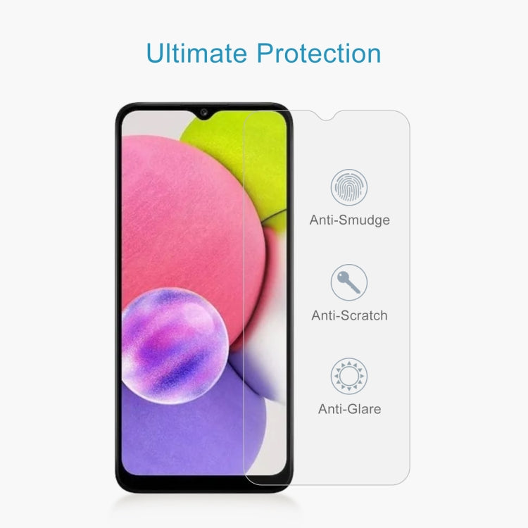 10 PCS 0.26mm 9H 2.5D Tempered Glass Film, For Samsung Galaxy A04s / A04 / A04e / M04 / F04 (10 PCS)