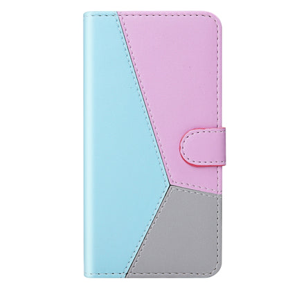 Tricolor Stitching Horizontal Flip Leather Phone Case, For Samsung Galaxy M13 4G, For Samsung Galaxy M23 5G