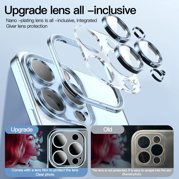 Lens Protector MagSafe Electroplated Phone Case, For iPhone 14 Plus, For iPhone 14, For iPhone 14 Pro Max, For iPhone 14 Pro