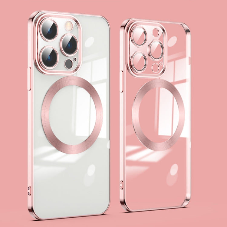 Lens Protector MagSafe Electroplated Phone Case, For iPhone 14 Plus, For iPhone 14, For iPhone 14 Pro Max, For iPhone 14 Pro