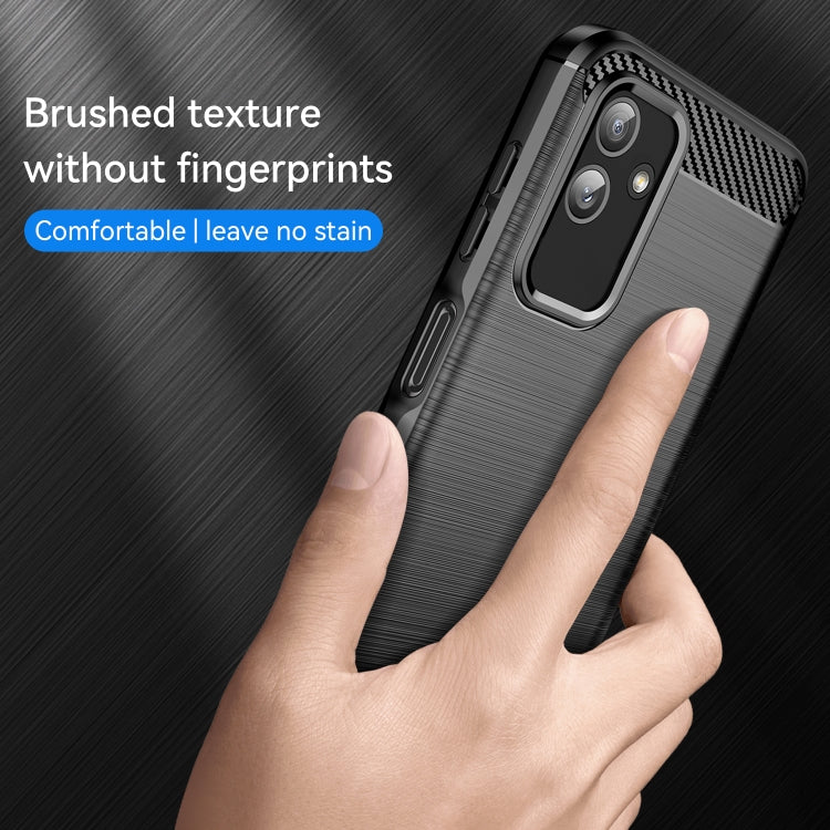 Brushed Texture Carbon Fiber TPU Phone Case, For Samsung Galaxy M13 5G, For Motorola Moto G Stylus 5G 2022